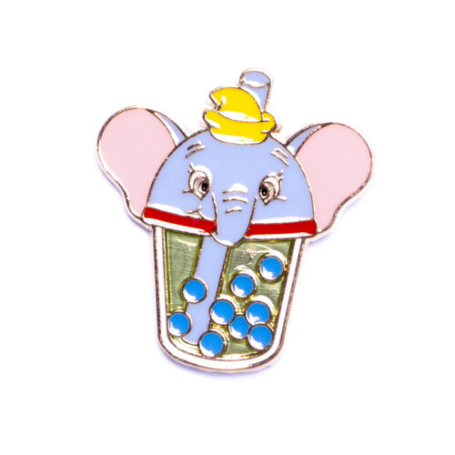 Pin - Słonik bubbletea