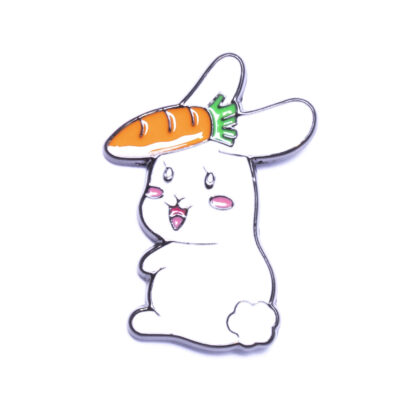 Pin – Królik z marchewką – Prezenty – Szalony.pl