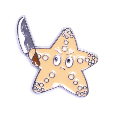 Pin – Rozgwiazda z nożem – Prezenty – Szalony.pl