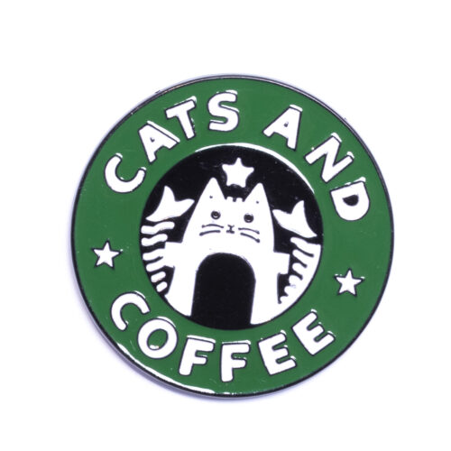 Pin - Cats and Coffee