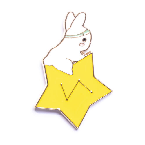 Pin - Królik na gwiazdce