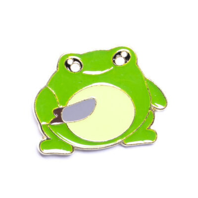 Pin – Żaba z nożem – Prezenty – Szalony.pl