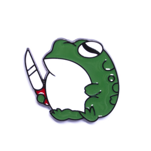Pin - Ropucha z nożem