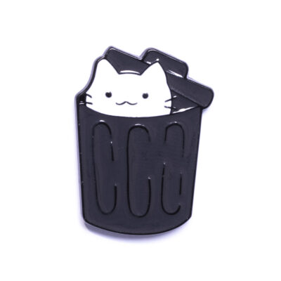 Pin – Kot w śmietniku – Prezenty – Szalony.pl