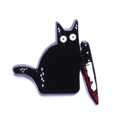 Pin – Kot morderca – Prezenty – Szalony.pl