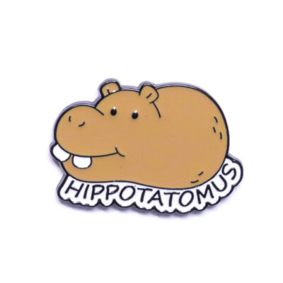 Pin – Hippopotam – Prezenty – Szalony.pl