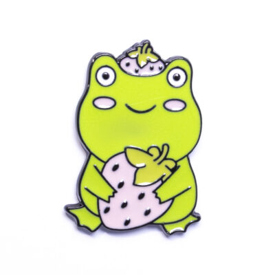 Pin – Żabka z truskawką – Prezenty – Szalony.pl