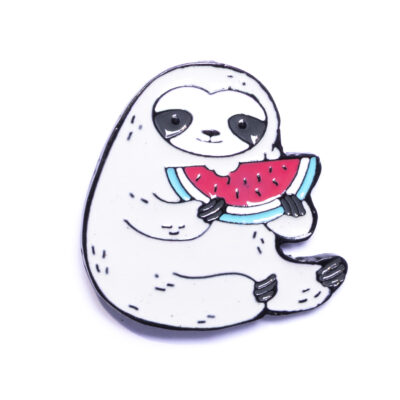 Pin – Leniwiec z arbuzem – Prezenty – Szalony.pl