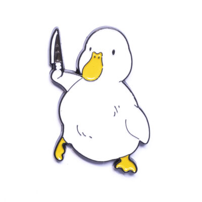 Pin – Kaczka z nożem – Piny – Szalony.pl