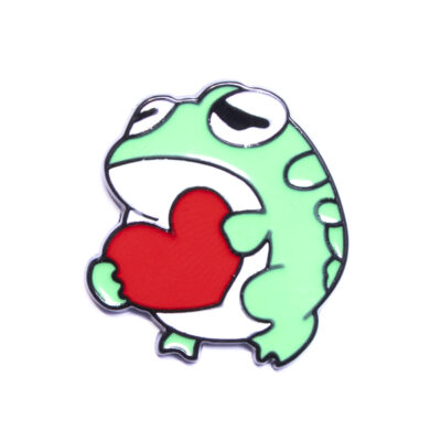 Pin – Żaba z sercem – Prezenty – Szalony.pl