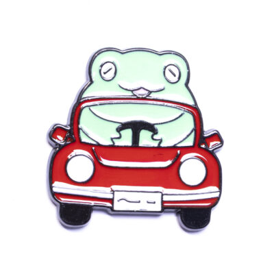 Pin – Żaba w samochodzie – Prezenty – Szalony.pl