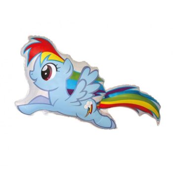 Balon bez helu: My Little Pony, Rainbow Dash, 24″ – Balony foliowe – Szalony.pl