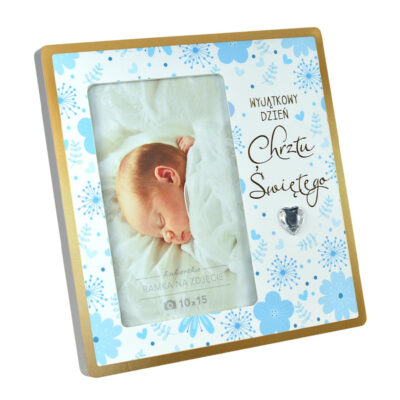 Ramka do zdjęcia – Chrzest, Niebieski – Wszystkie produkty – Szalony.pl