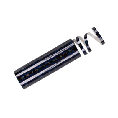 Serpentyna – czarna, holograficzna, 380 cm – Serpentyny – Szalony.pl