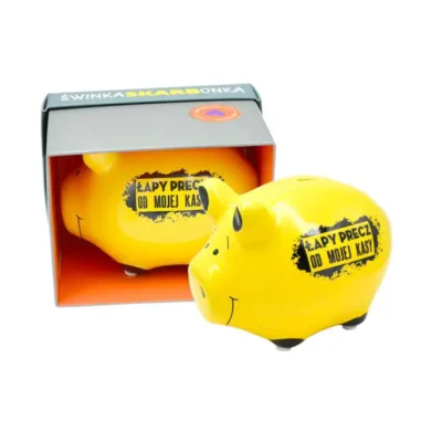 Świnka skarbonka – Łapy precz od mojej kasy – Prezenty – Szalony.pl