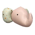 Balon bez helu: Słoń w kropki, róż, 63 x 50 cm – Balony foliowe – Szalony.pl