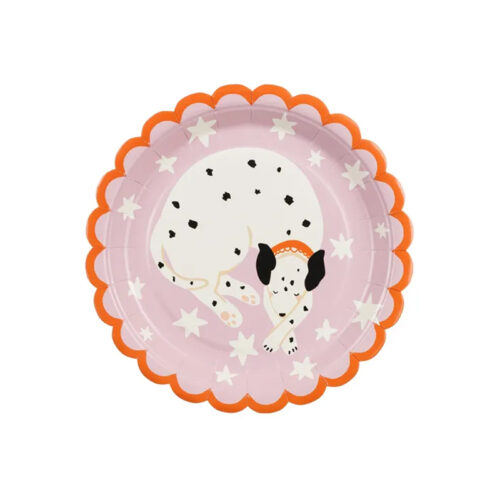 Talerzyki - Piesek, 18 cm, 6 szt.