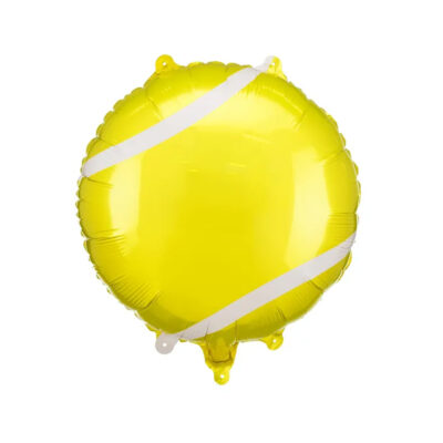 Balon bez helu: Piłka tenisowa, 35cm – Balony foliowe – Szalony.pl