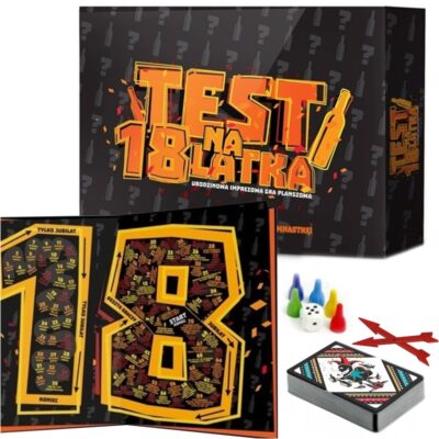 Gra planszowa – Test na 18latka – Gry imprezowe – Szalony.pl