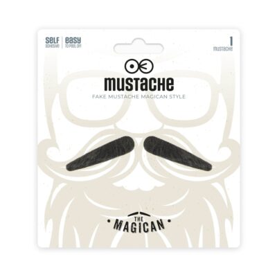 Sztuczne wąsy – Magik, czarne – Sztuczne wąsy – Szalony.pl