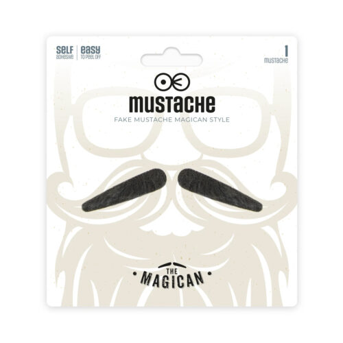 Sztuczne wąsy - Magik, czarne