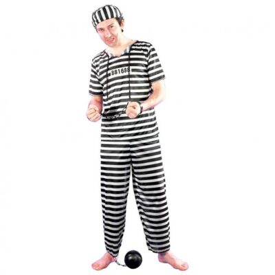 Strój – Więzień, uniwersalny – Stroje – Szalony.pl