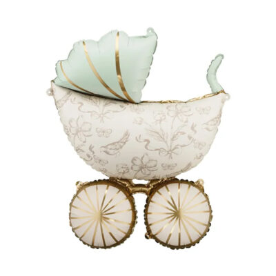 Balon bez helu: Wózek dla dziecka, 67×96 cm – Balony foliowe – Szalony.pl