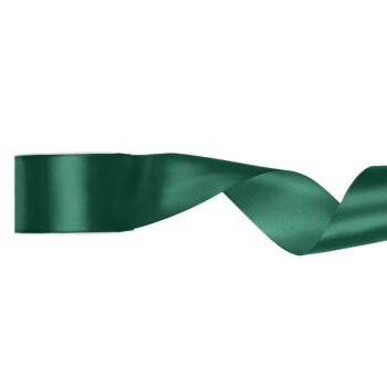 Tasiemka satynowa – butelkowa zieleń, 50mm/25m – Wstążki – Szalony.pl