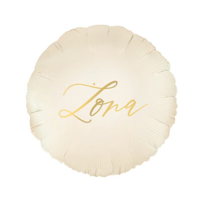 Balon bez helu: Żona, biały, 18″ – Balony foliowe – Szalony.pl