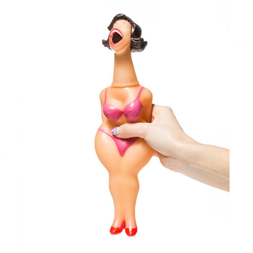 Wrzeszcząca baba - szatynka