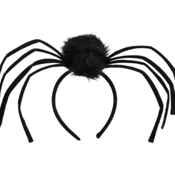 Opaska – Pająk, czarna – Halloween – Szalony.pl