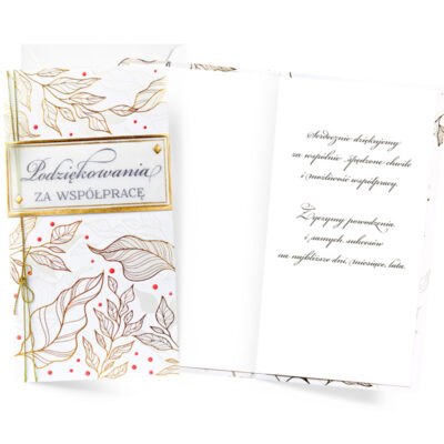 Kartka okolicznościowa – Podziękowania za współ. – Kartki na emeryturę – Szalony.pl