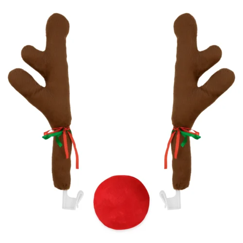 Rogi i nos renifera na samochód