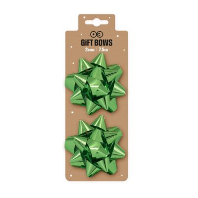Rozetka – zielona, 7.5cm 2szt – Rozetki prezentowe – Szalony.pl