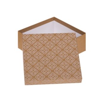 Pudełko prezentowe – Brązowe, 22×22 cm – Pudełka prezentowe – Szalony.pl