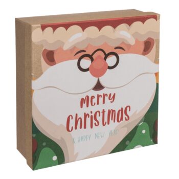 Pudełko prezentowe – Merry Christmas, 22,5×22,5 cm – Pudełka prezentowe – Szalony.pl