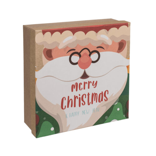 Pudełko prezentowe - Merry Christmas, 14x14 cm