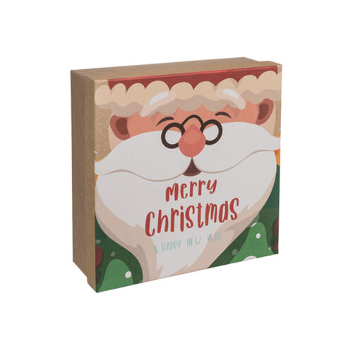 Pudełko prezentowe - Merry Christmas, 8x8 cm