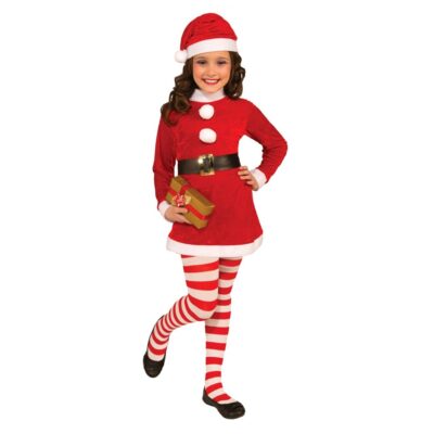 Strój – Mikołajka, rozm. 130/140 cm – Przebrania imprezowe – Szalony.pl