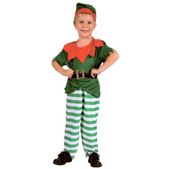 Strój – Elf rozm. 92/104 cm – Boże Narodzenie – Szalony.pl