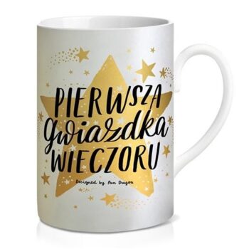 Kubek – Pierwsza gwiazdka wieczoru – Prezent na Boże Narodzenie – Szalony.pl