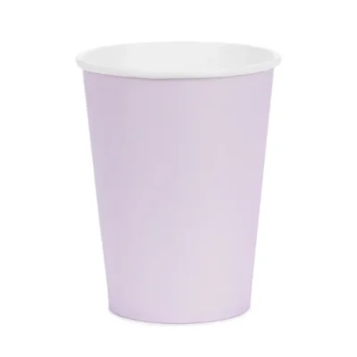 Kubeczki papierowe – Lawenda, 250ml 6szt – Dekoracje imprezowe – Szalony.pl