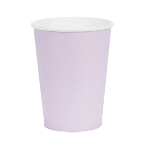Kubeczki papierowe - Lawenda, 250ml 6szt