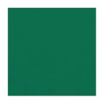 Serwetki – Ciemny zielony 33x33cm 20szt – Dekoracje imprezowe – Szalony.pl