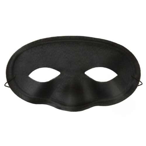 Maska Karnawałowa - Klasyczna czarna