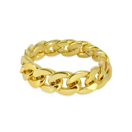 Bransoletka - złota, szerokość 2cm