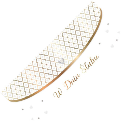 Kartka okolicznościowa - W dniu ślubu, koperta