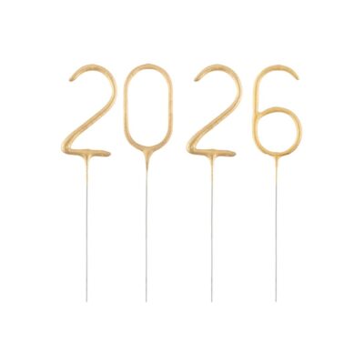 Zimne ognie Sylwestrowe – 2026, złote – Dekoracje na Sylwestra – Szalony.pl