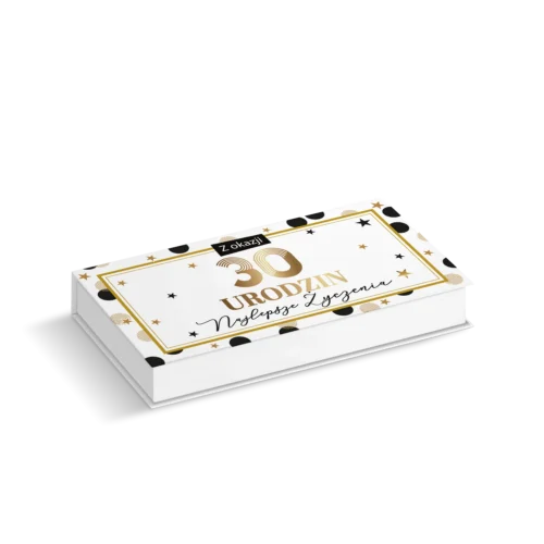 Pudełko na pieniądze - 30 urodziny