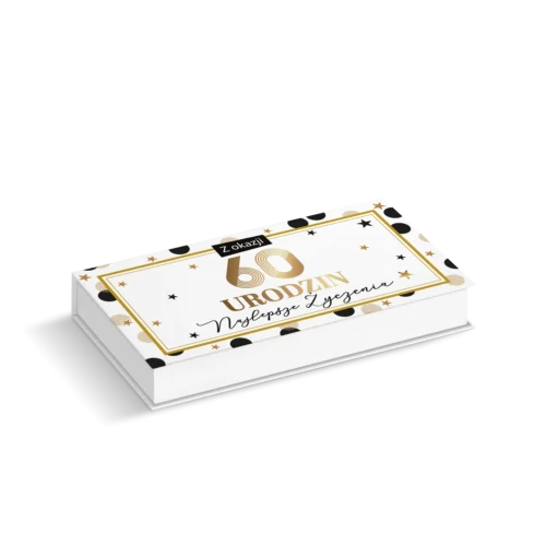 Pudełko na pieniądze - 60 urodziny